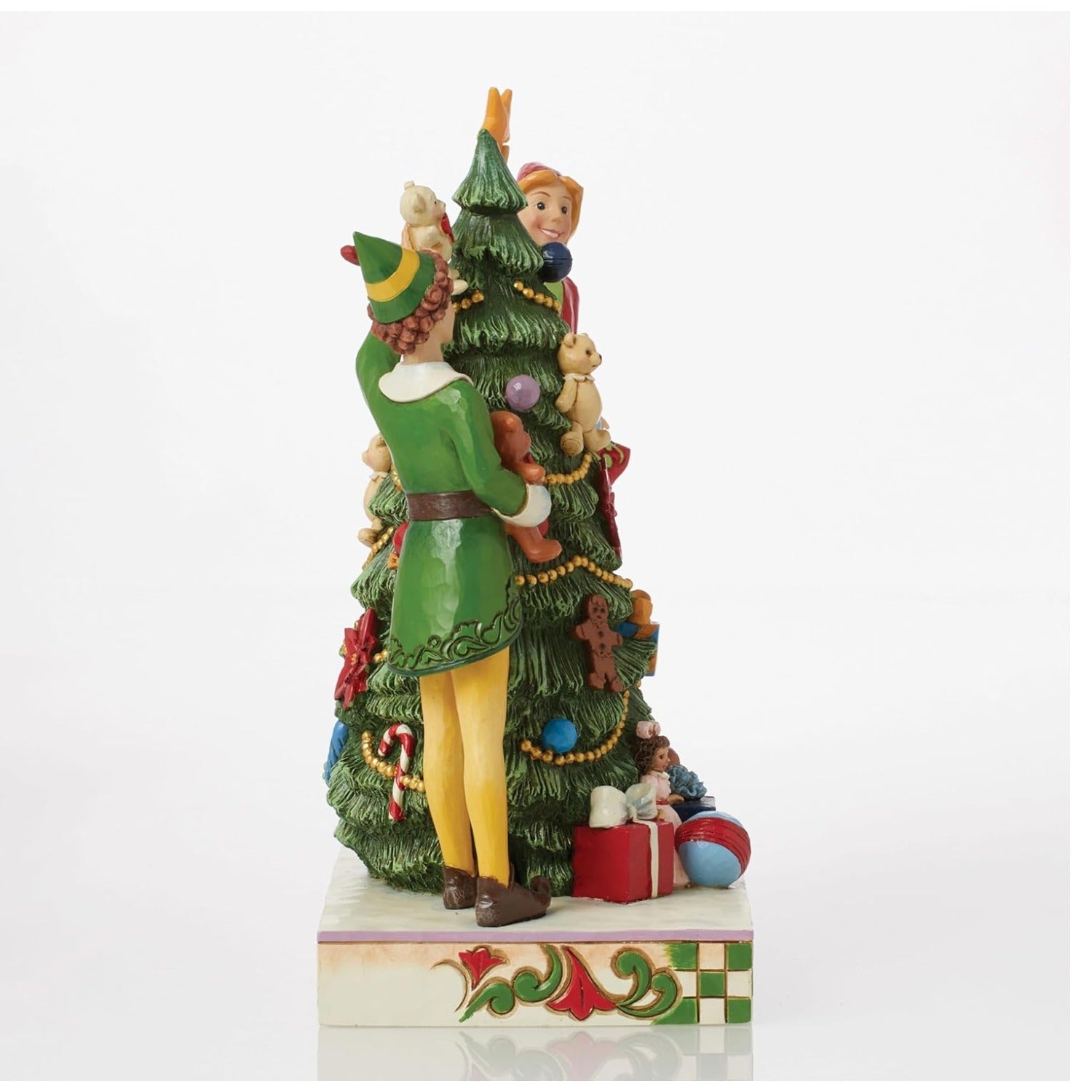 Jim Shore Buddy Elf and Jovie Elf Decorating Figurine