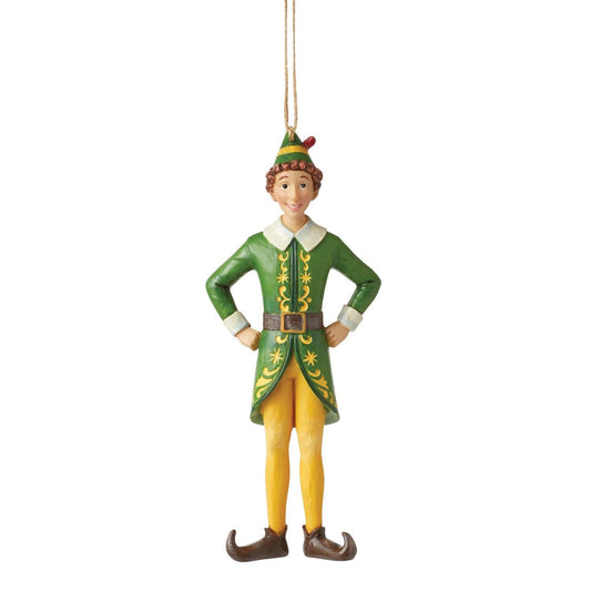 Jim Shore Buddy Elf in Classic Pose Ornament
