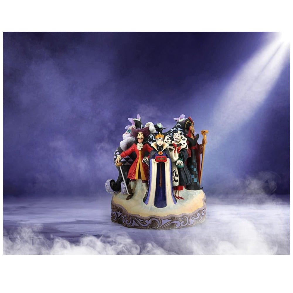 Jim Shore Disney Traditions by Jim Shore Villians Carved by Heart Figurine, 9.4"