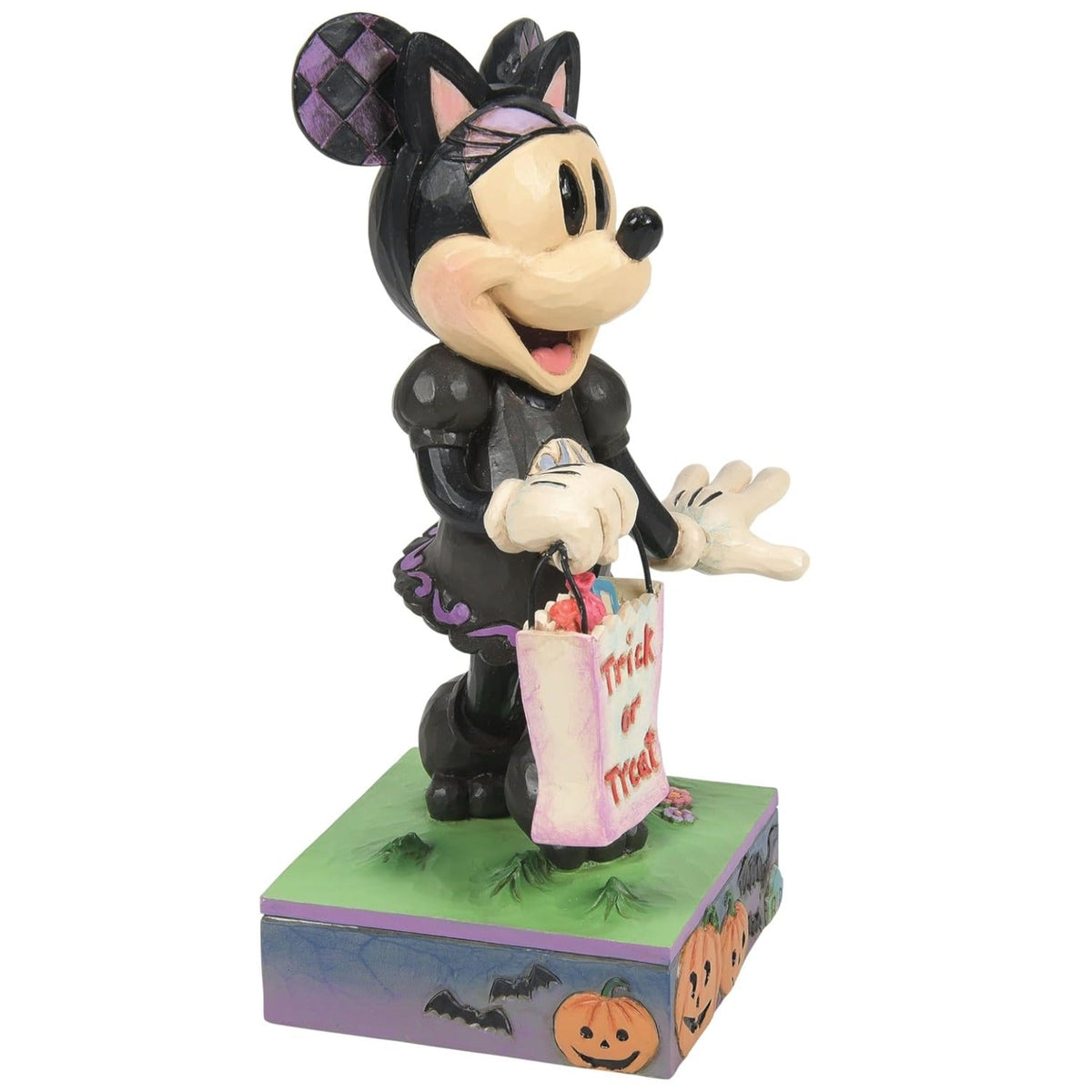 Jim Mini Mouse Jim Shore Disney Traditions Minnie Mouse Black Cat Costume Figurine ...