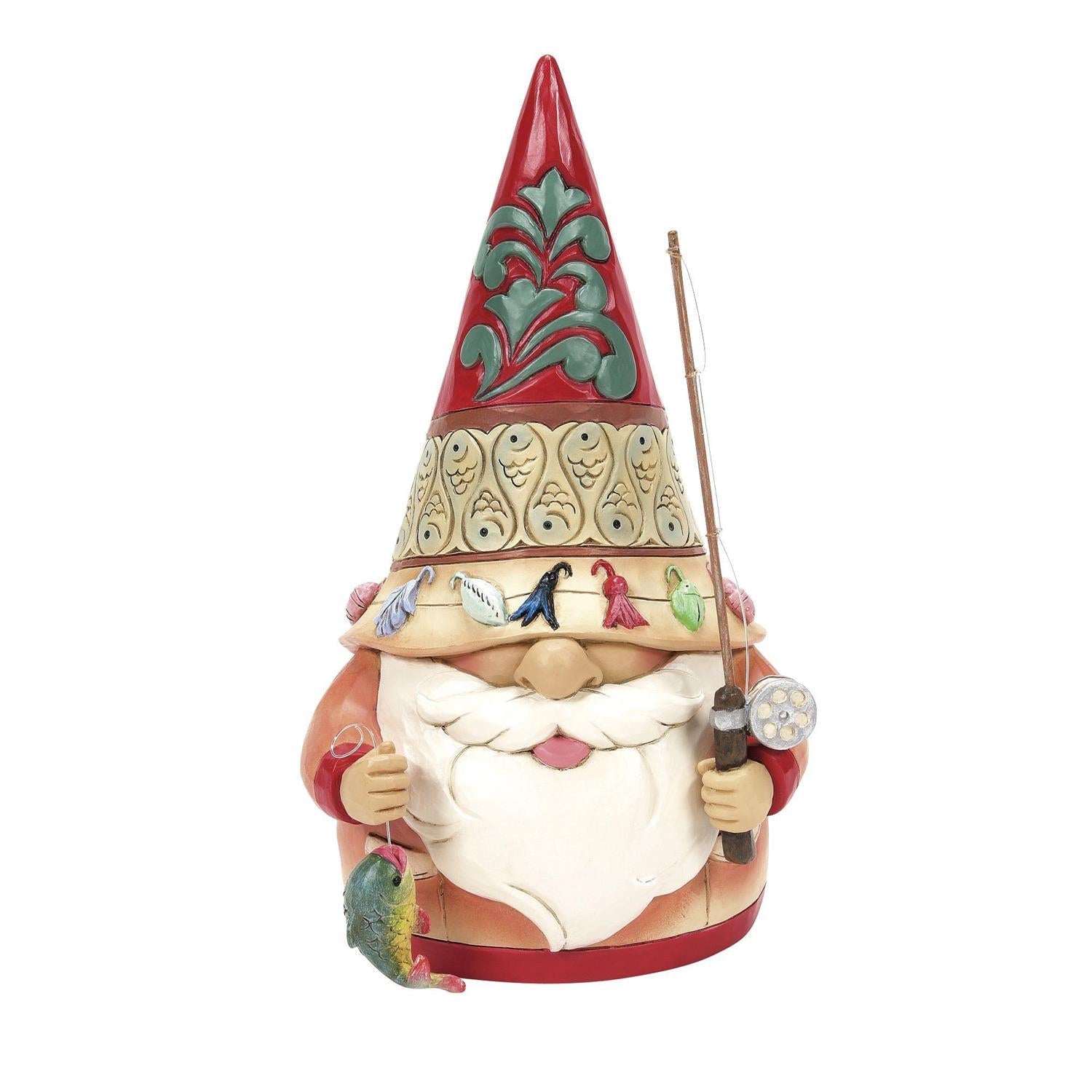 Jim Shore "Gone Fishing" Gnome Figurine