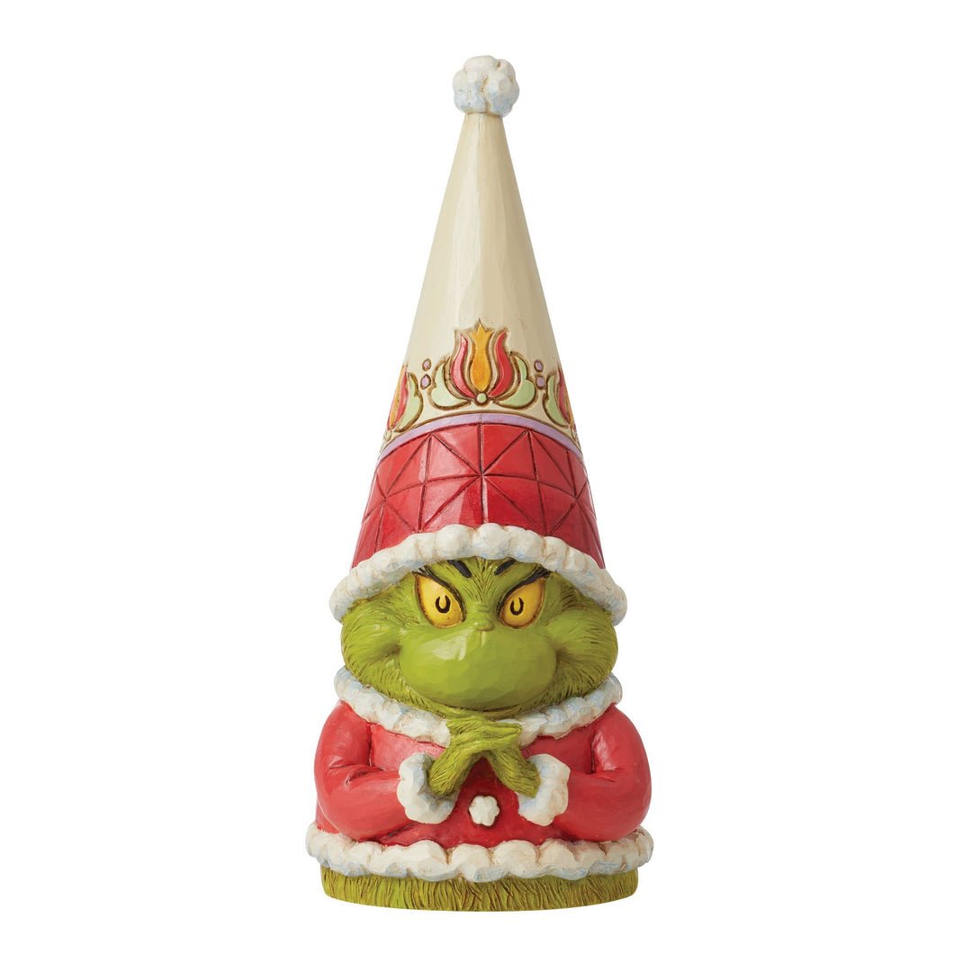 Jim Shore Grinch Gnome Clenched Hands Figurine