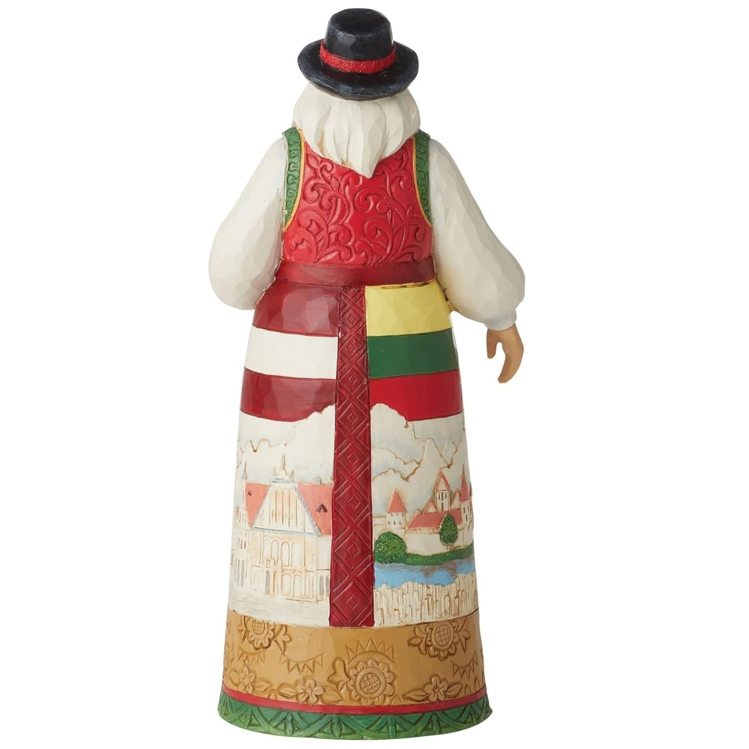 Jim Shore Heartwood Creek Christmas Around The World Baltic Santa Figurine, 7"