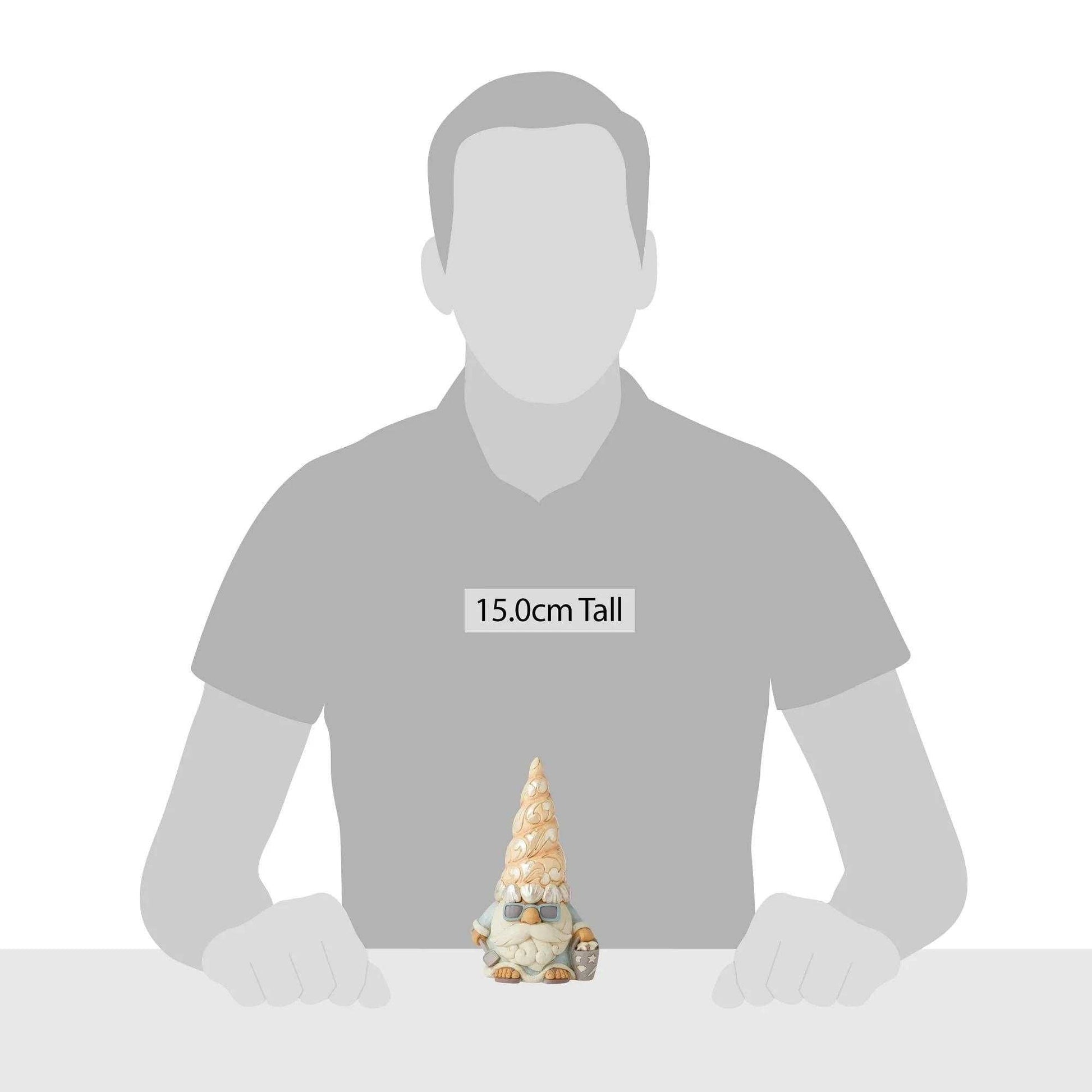 Jim Shore Heartwood Creek Coastal Gnome Figurine, 6.14 Inch