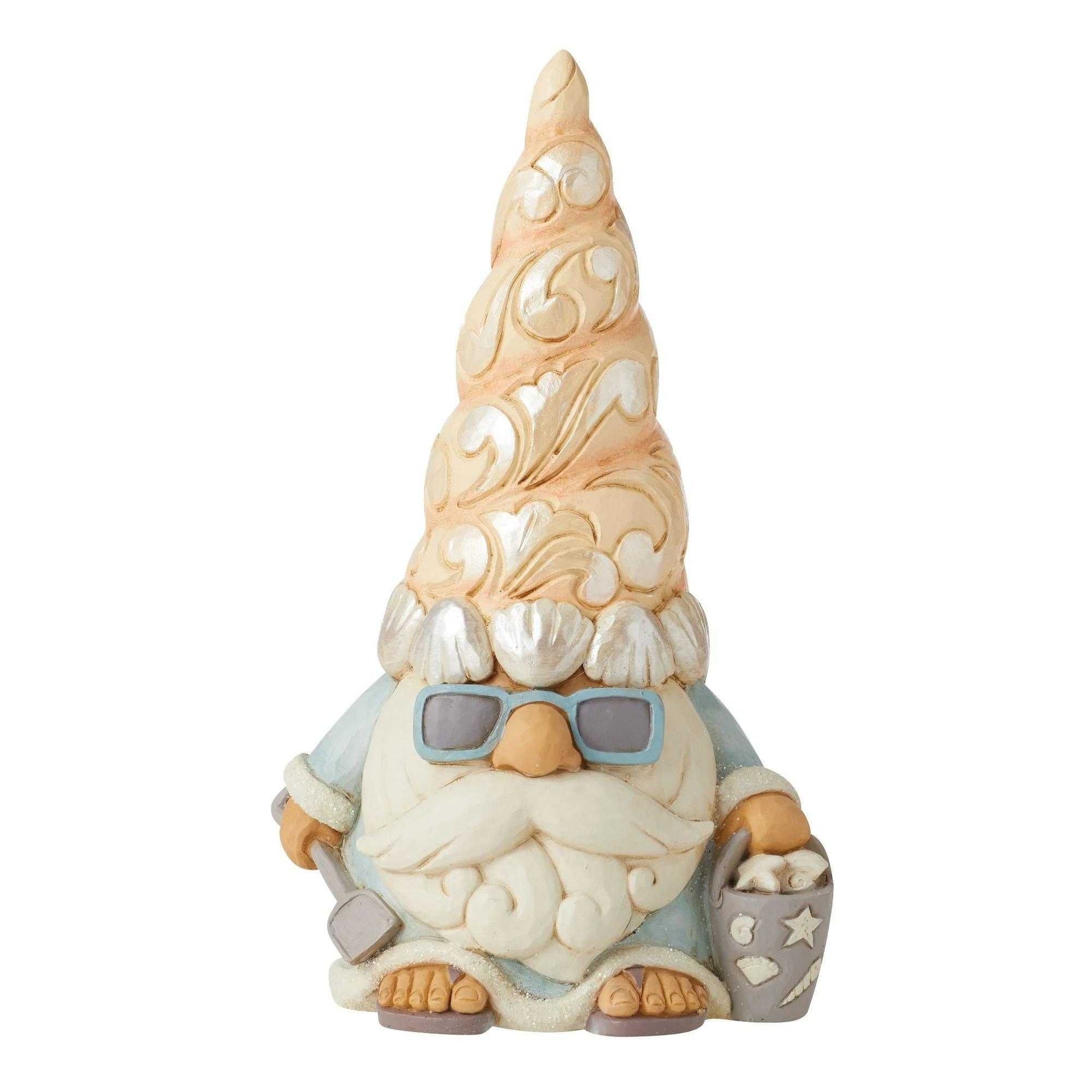 Jim Shore Heartwood Creek Coastal Gnome Figurine, 6.14 Inch