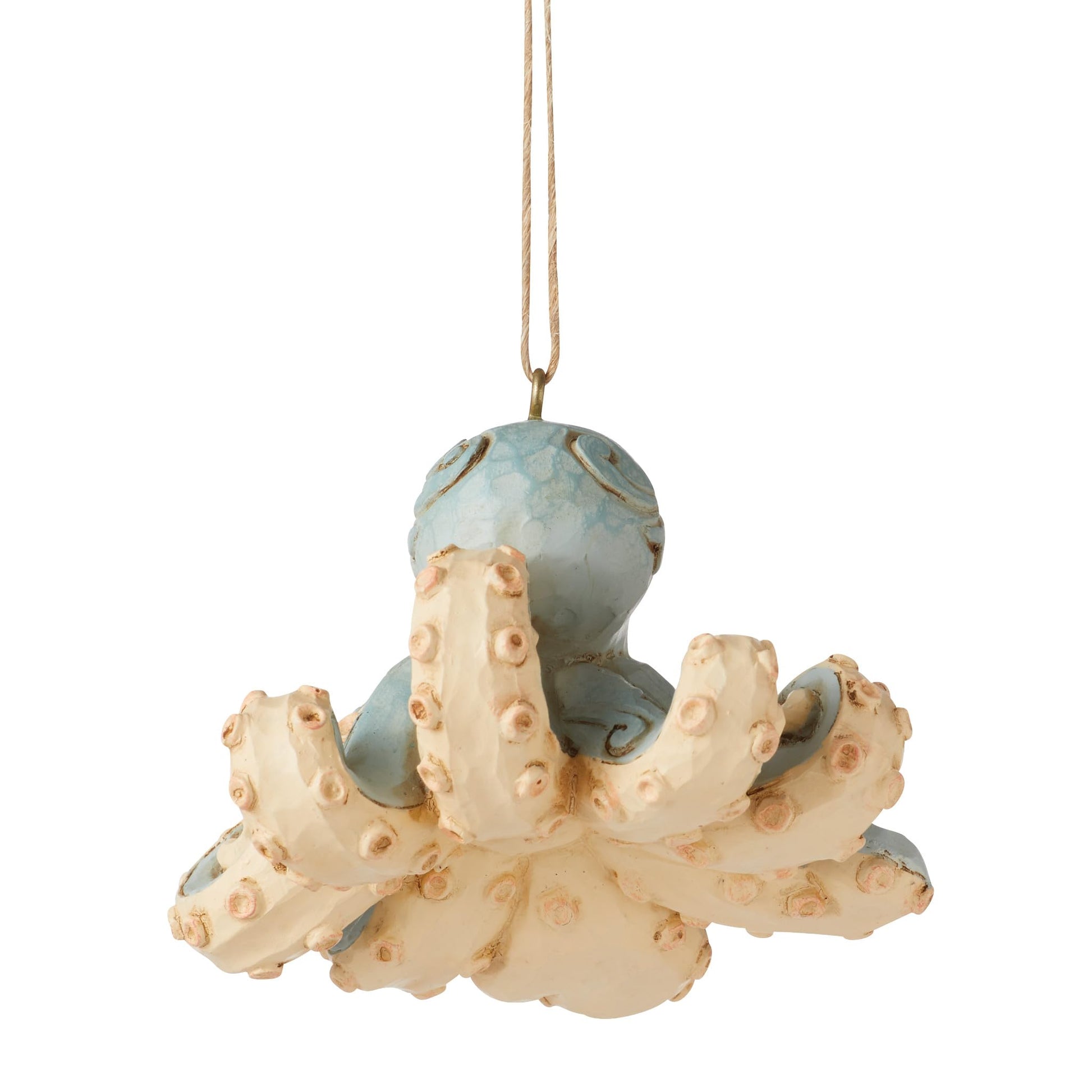 Jim Shore Heartwood Creek Coastal Octupus Hanging Ornament, 1.81 Inch