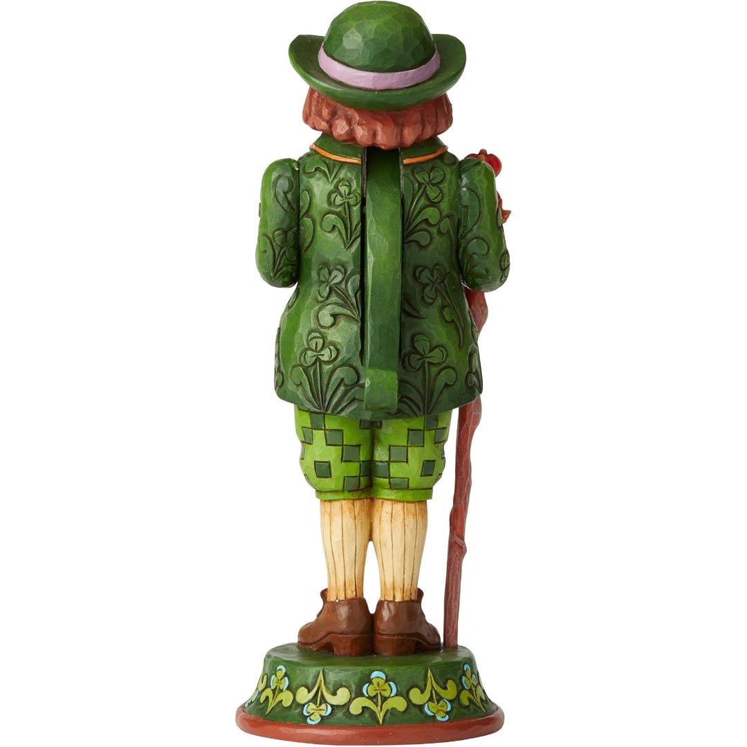 Jim Shore Heartwood Creek Irish Nutcracker Figurine, 9.25"
