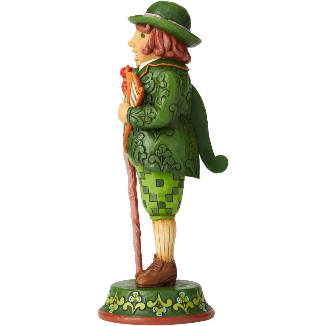 Jim Shore Heartwood Creek Irish Nutcracker Figurine, 9.25"