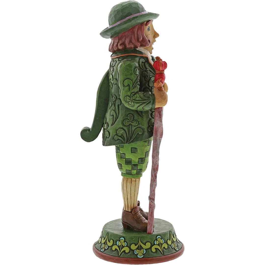 Jim Shore Heartwood Creek Irish Nutcracker Figurine, 9.25"