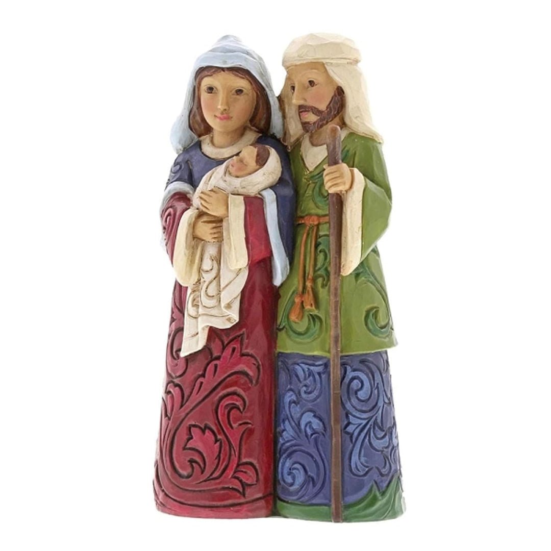 Jim Shore Heartwood Creek Mini Holy Family Figurine, 4.375"