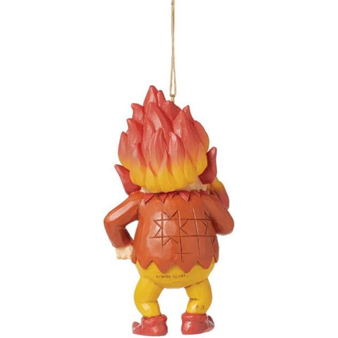 Jim Shore Heat Miser Holding Fireball Ornament, 4.33"