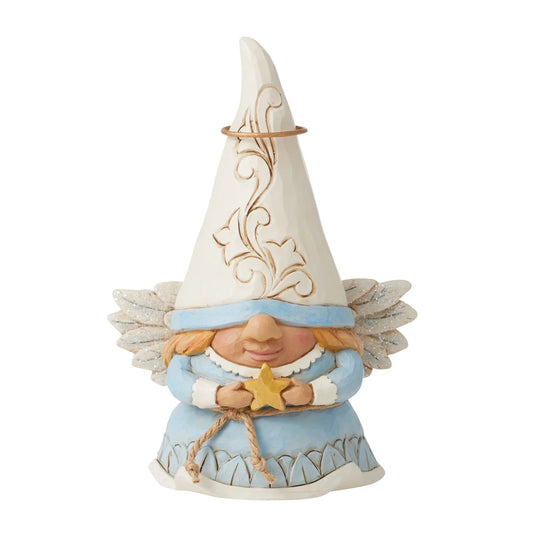 Jim Shore "Kisses From Heaven" Angel Gnome Figurine - Celebrations Hallmark