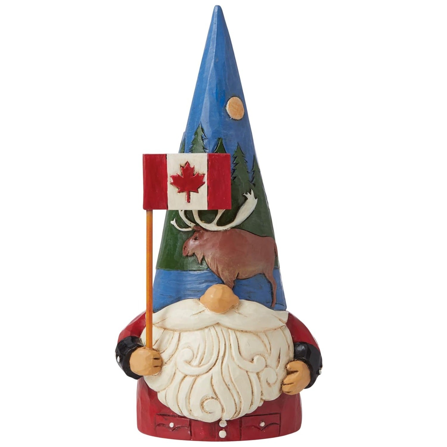 Jim Shore "O Canada, My Gnome Forever" Canadian Gnome Figurine