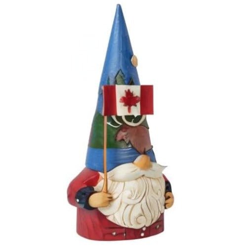 Jim Shore "O Canada, My Gnome Forever" Canadian Gnome Figurine