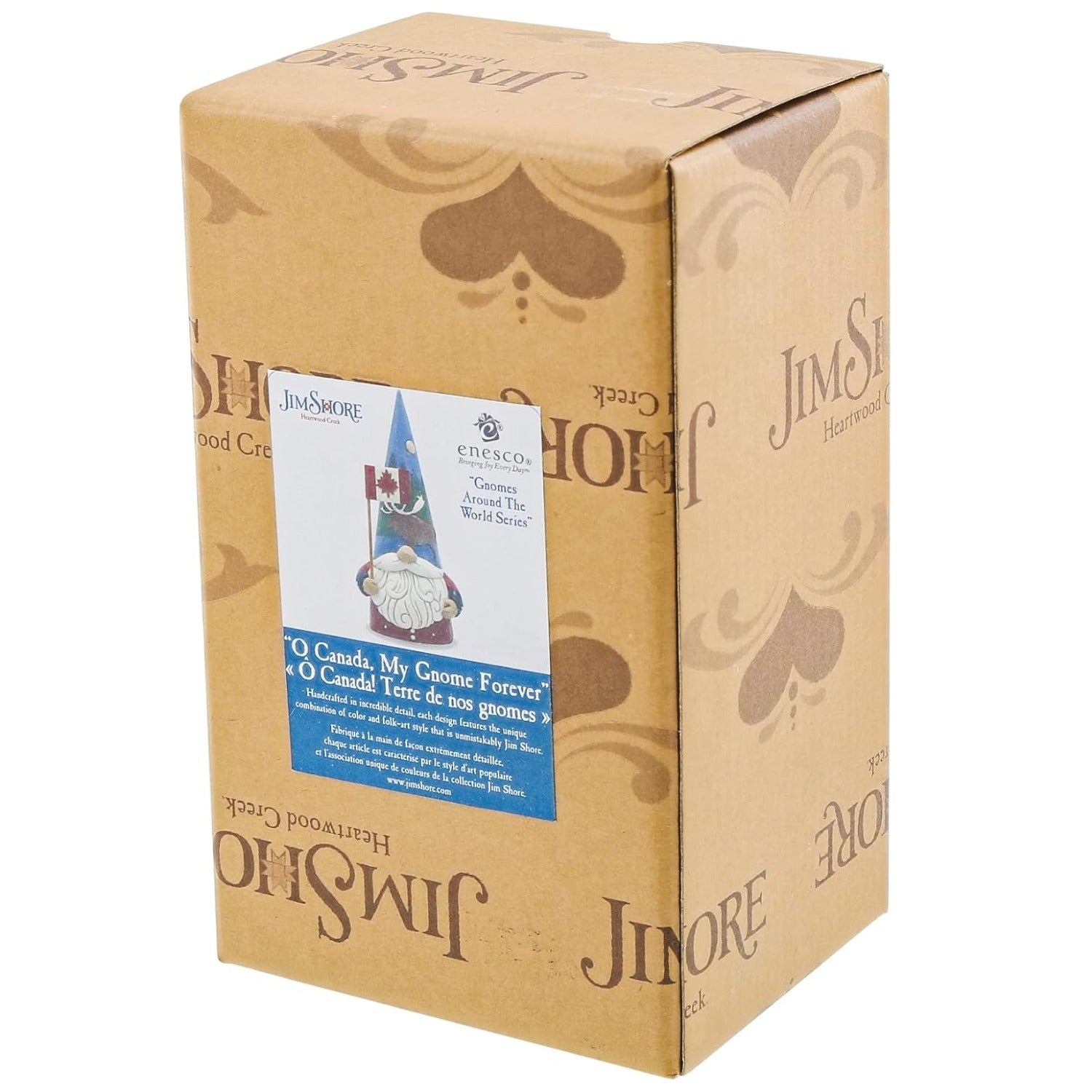 Jim Shore "O Canada, My Gnome Forever" Canadian Gnome Figurine