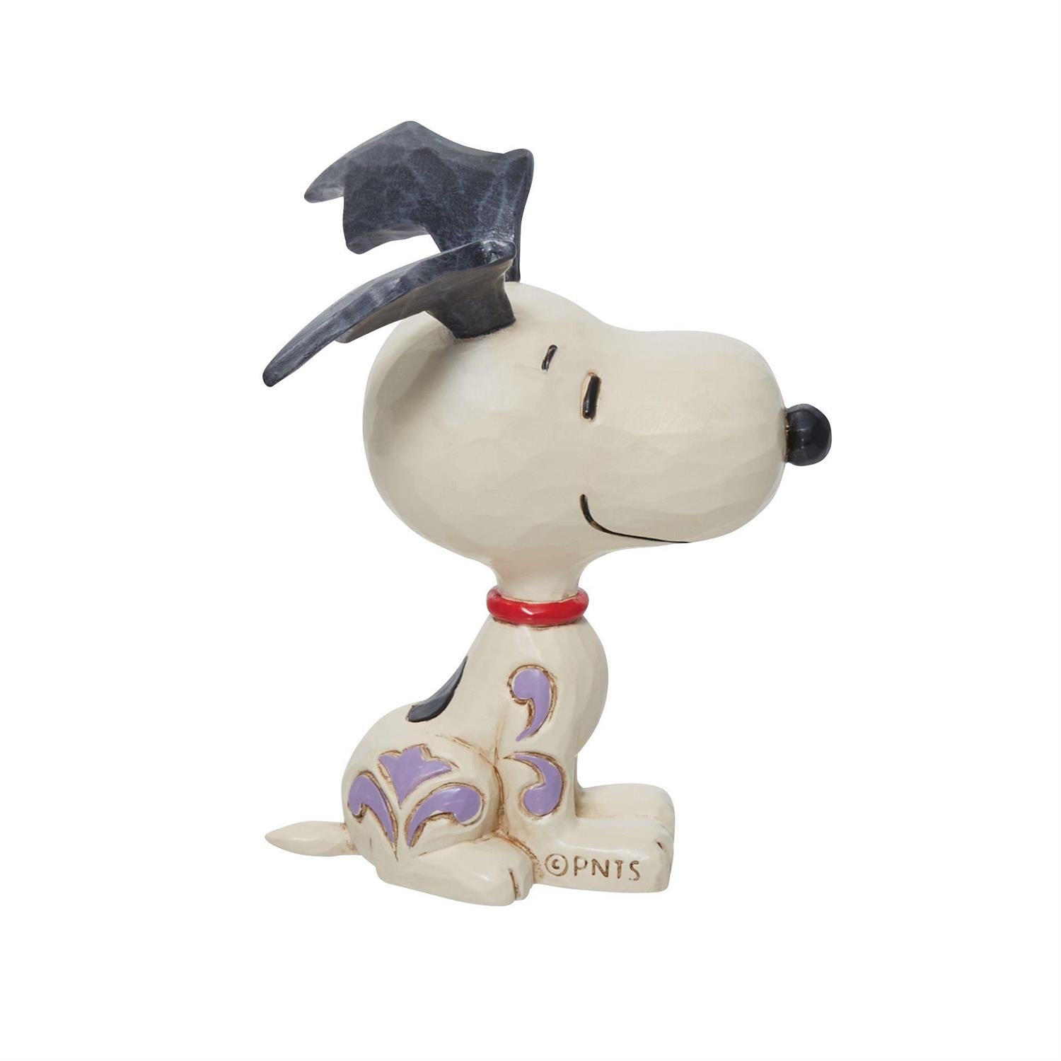 Jim Shore Snoopy Batwing Ears Mini Figurine, 3.22 Inch