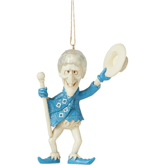 Jim Shore Snow Miser Singing and Dancing Pose Ornament, 4.17"