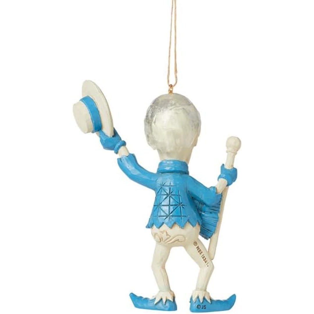 Jim Shore Snow Miser Singing and Dancing Pose Ornament, 4.17"