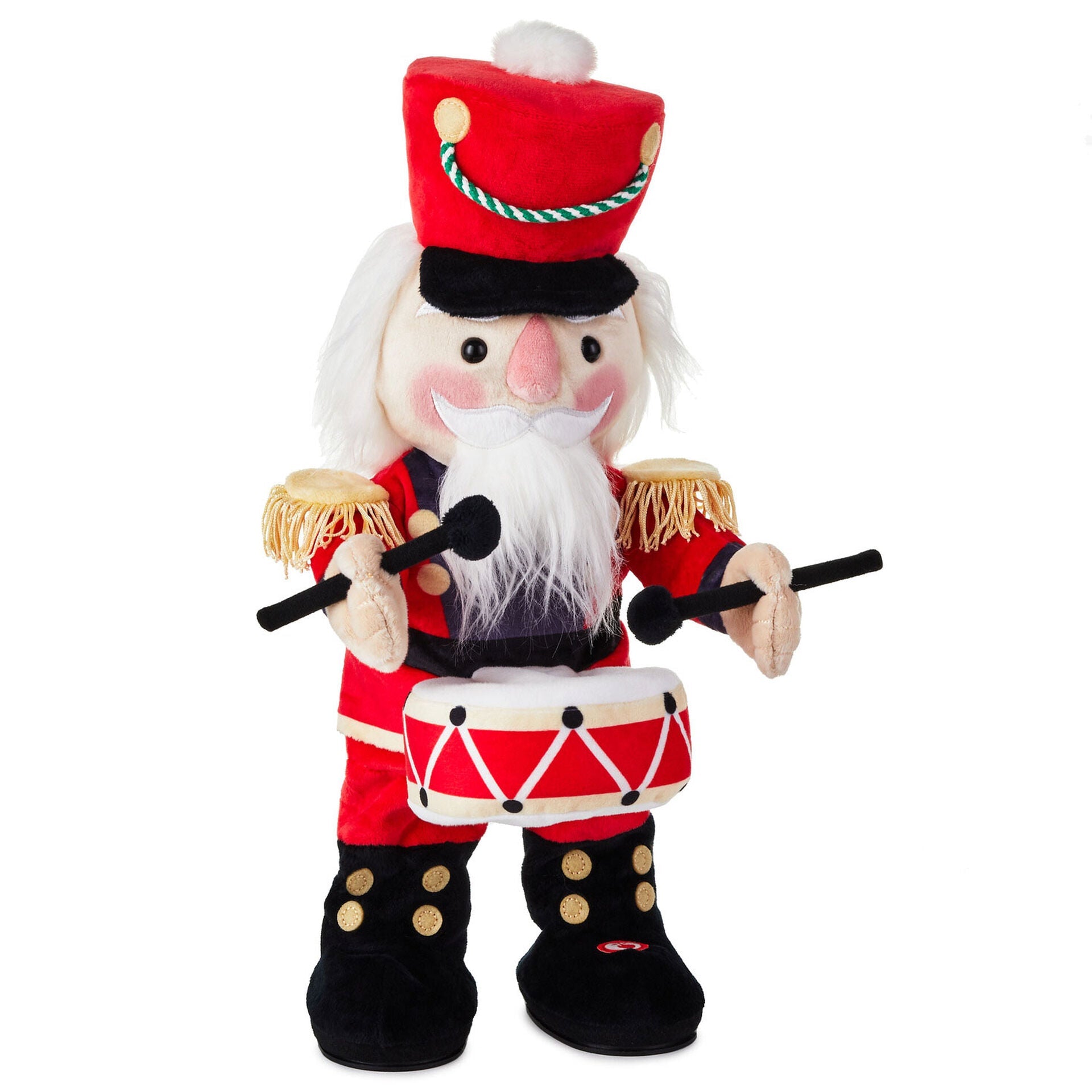 Joke-Crackin' Nutty Nutcracker Stuffed Animal With Sound and Motion, 15.75"