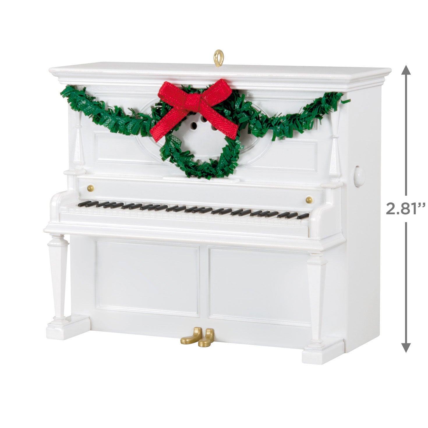 Joy to the World Piano Musical 2024 Keepsake Ornament