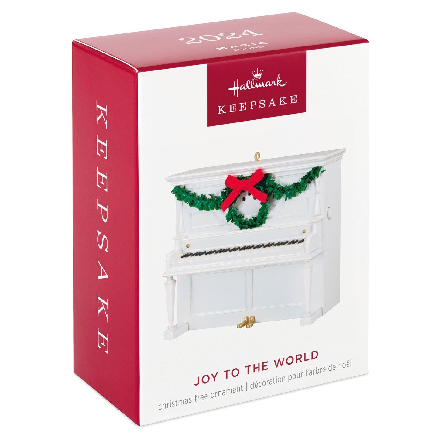 Joy to the World Piano Musical 2024 Keepsake Ornament