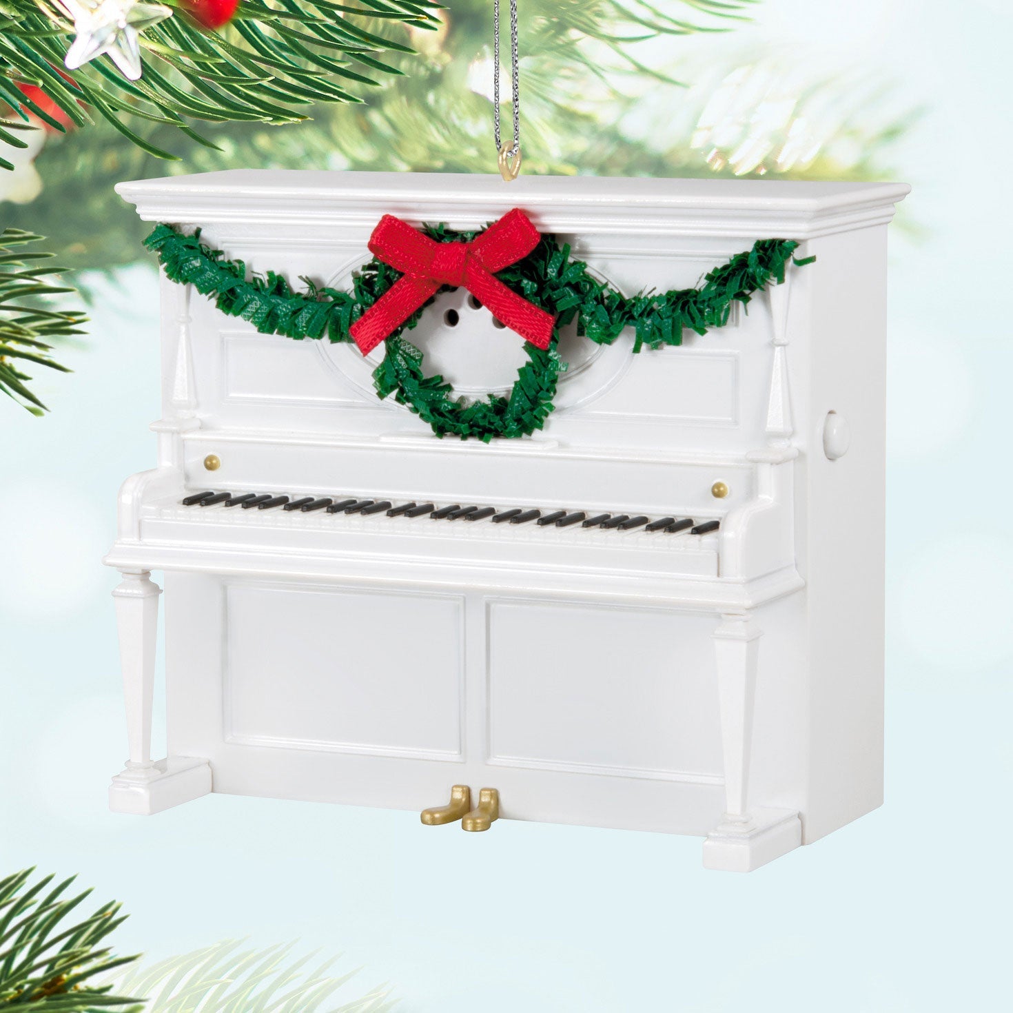 Joy to the World Piano Musical 2024 Keepsake Ornament