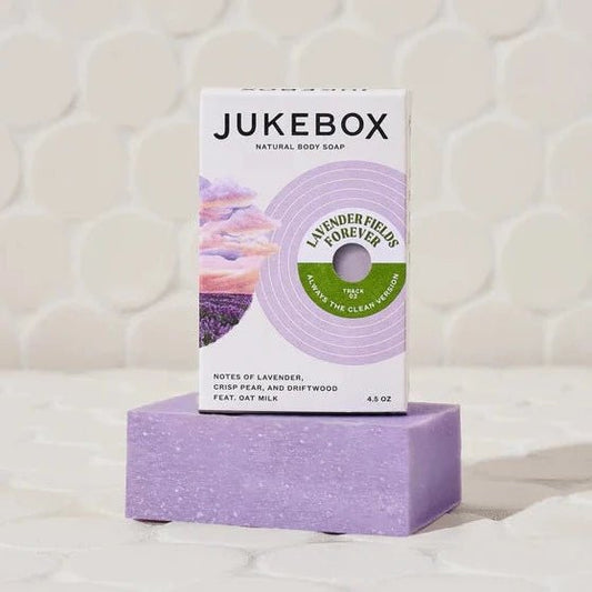 Jukebox All Natural Bar Soap, Lavender Fields Forever