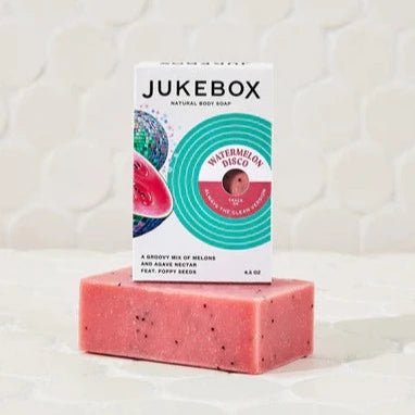 Jukebox All Natural Bar Soap, Watermelon Disco