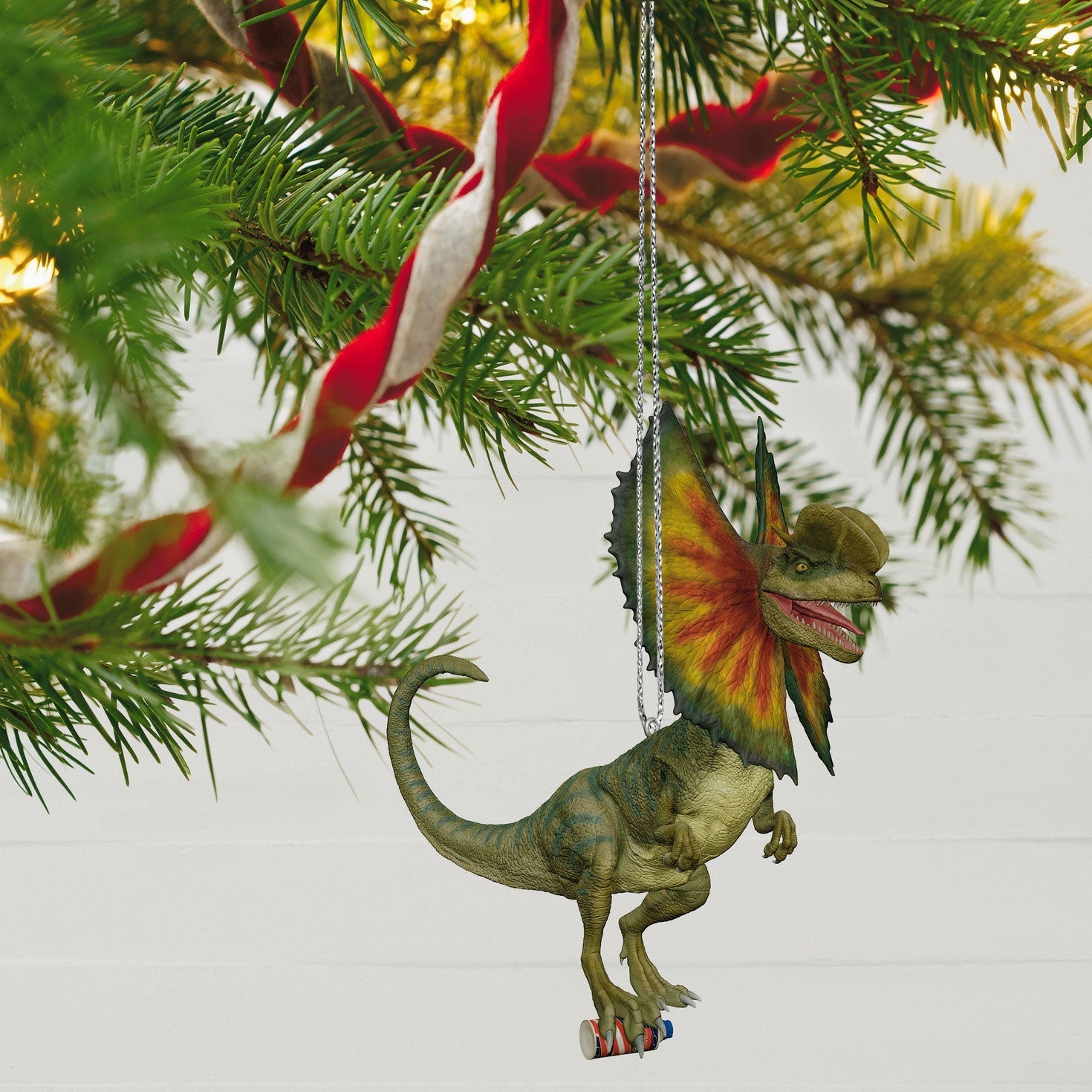 Jurassic Park 30th Anniversary Dilophosaurus, 2023 Keepsake Ornament