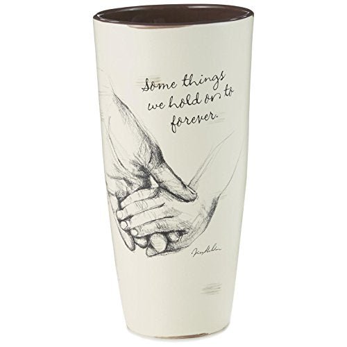 Ken Sheldon "Some Things We Hold On To Forever" Vase, 9"