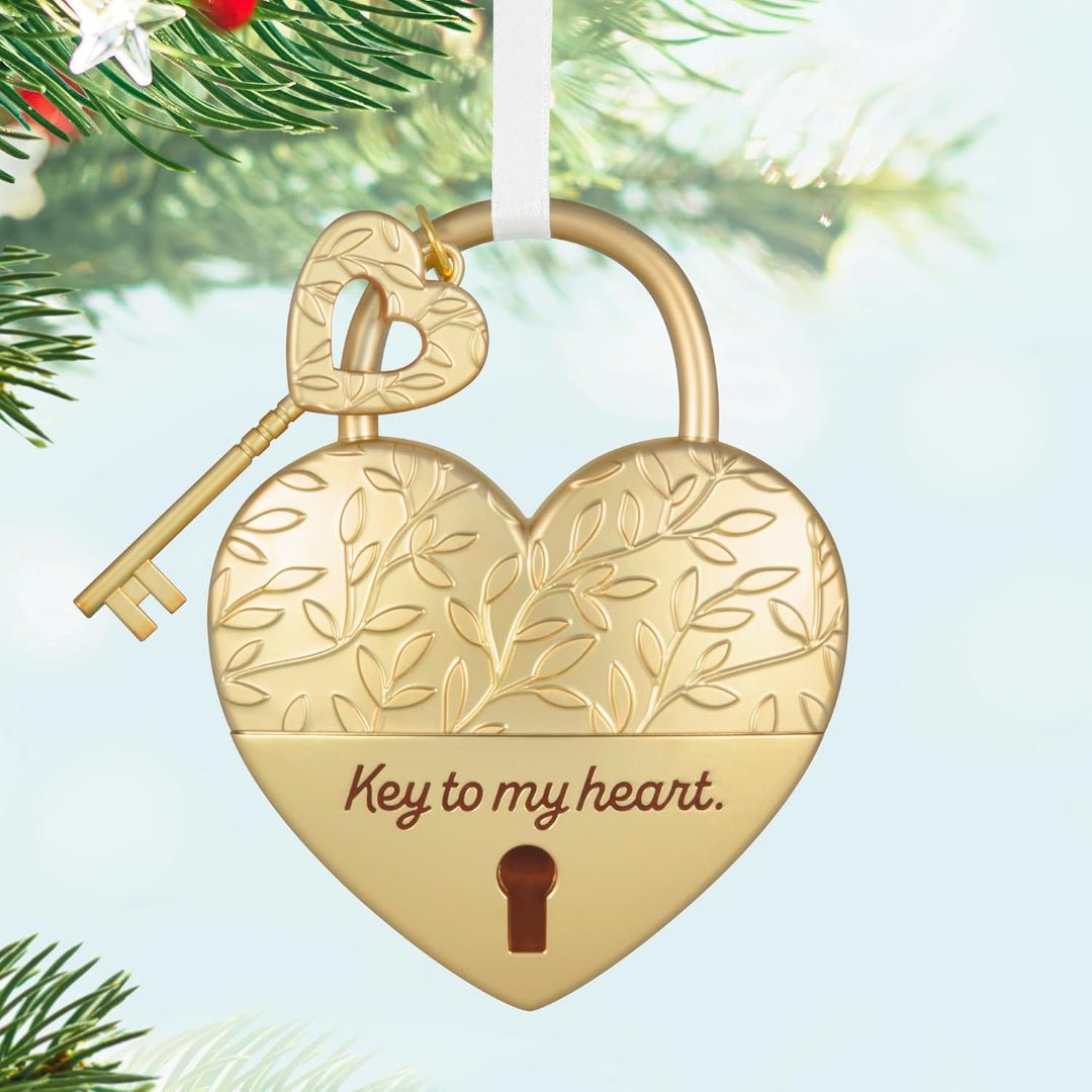 Key to My Heart 2025 Keepsake Ornament