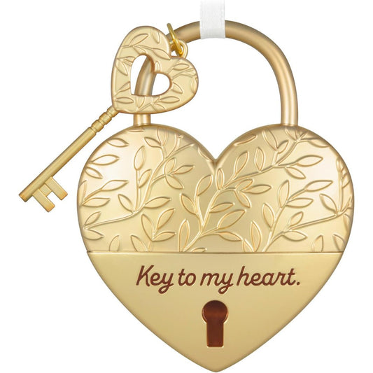 Key to My Heart 2025 Keepsake Ornament