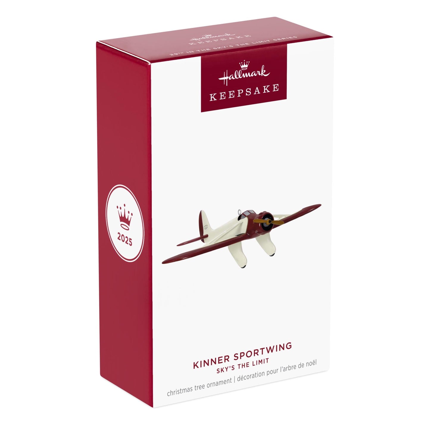 Kinner Sportwing 29th in the Sky's the Limit series 2025 Keepsake Ornament