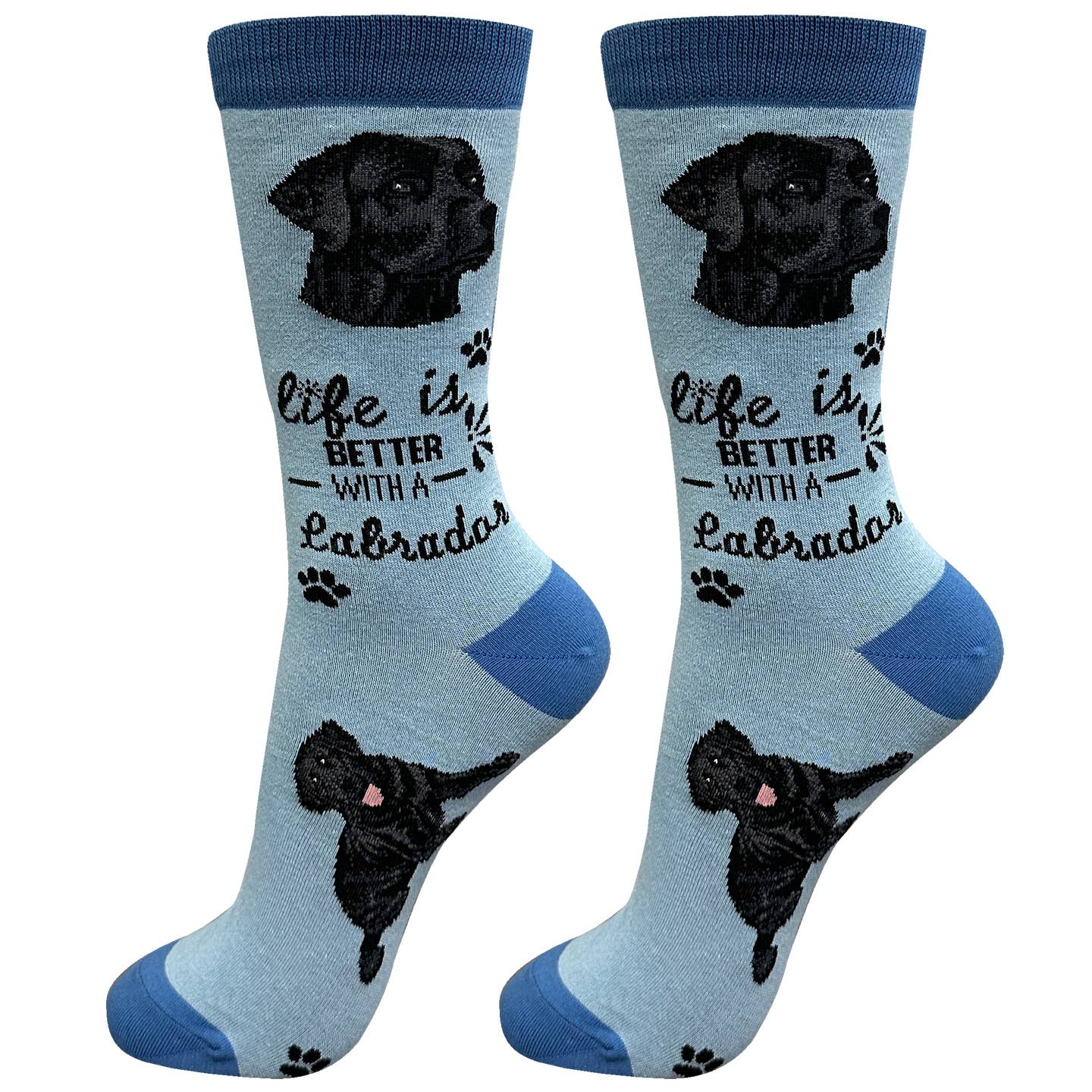 Lab Black Socks