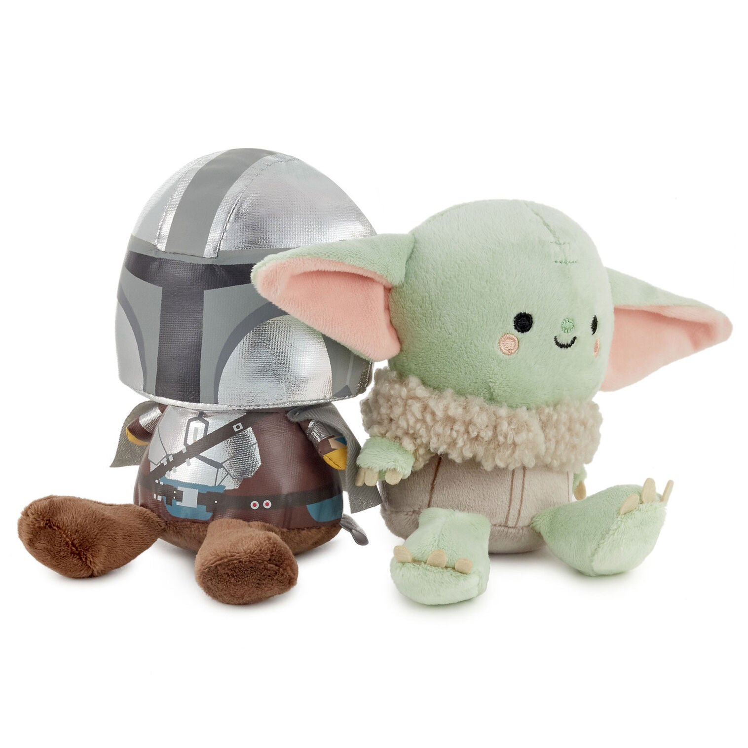 Large Better Together Star Wars: The Mandalorian™ and Grogu™ Magnetic Plush Pair, 10.5"