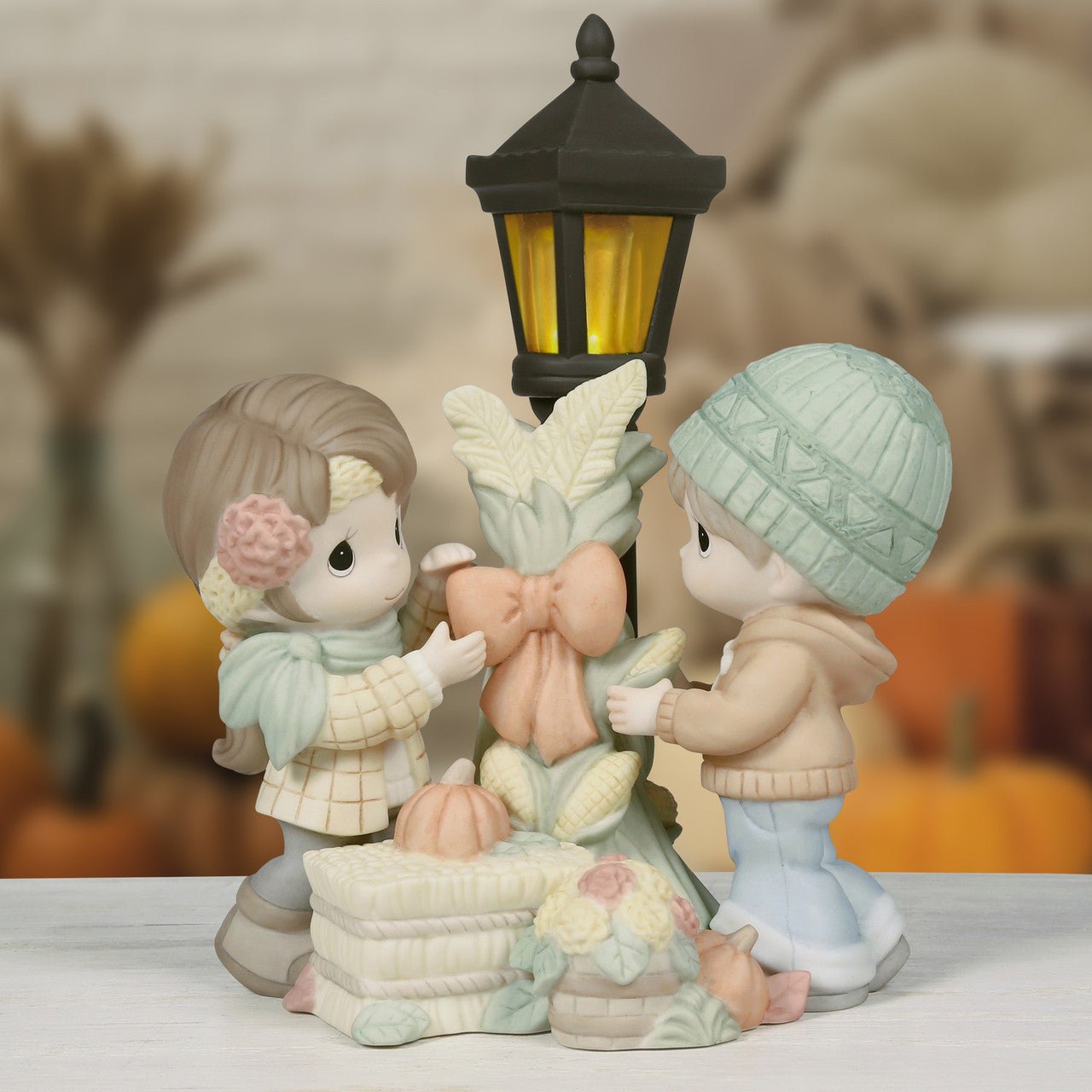 Leaves Are Falling, Autumn Is Calling LED Figurine