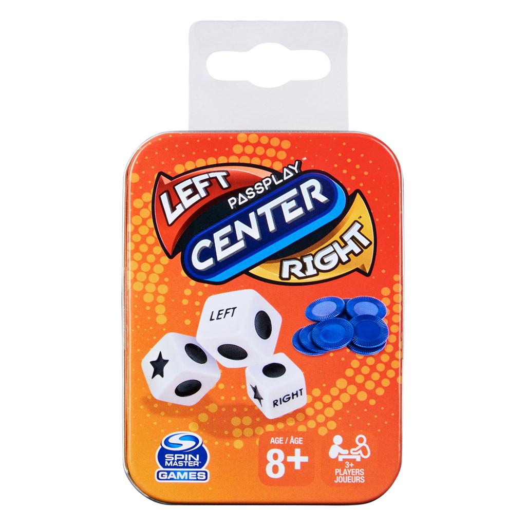 Left Center Right Tin Refresh Dice Game