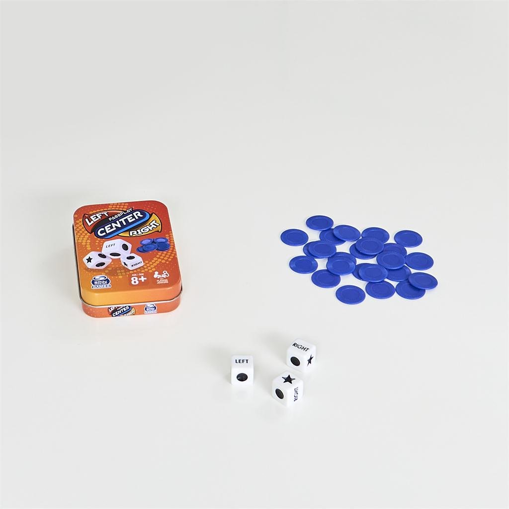 Left Center Right Tin Refresh Dice Game