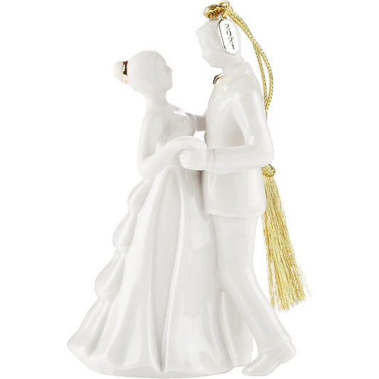 Lenox 2021 Bride & Groom Ornament