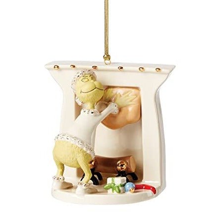 Lenox 2021 Gift Stealing Grinch Ornament