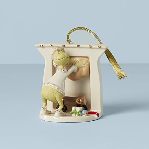 Lenox 2021 Gift Stealing Grinch Ornament