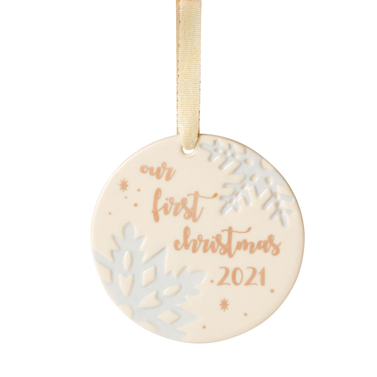 Lenox 2021 Our First Christmas Ornament