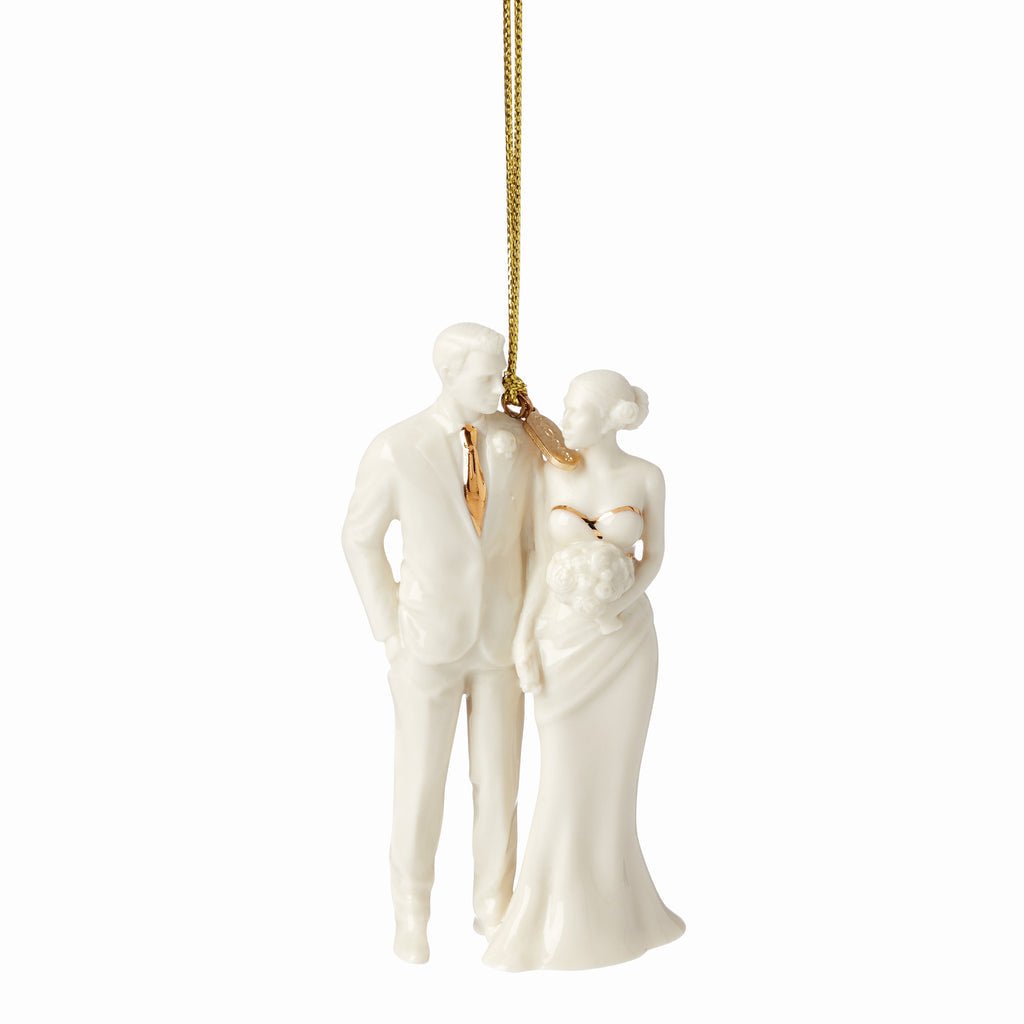 Lenox 2023 Bride and Groom Ornament