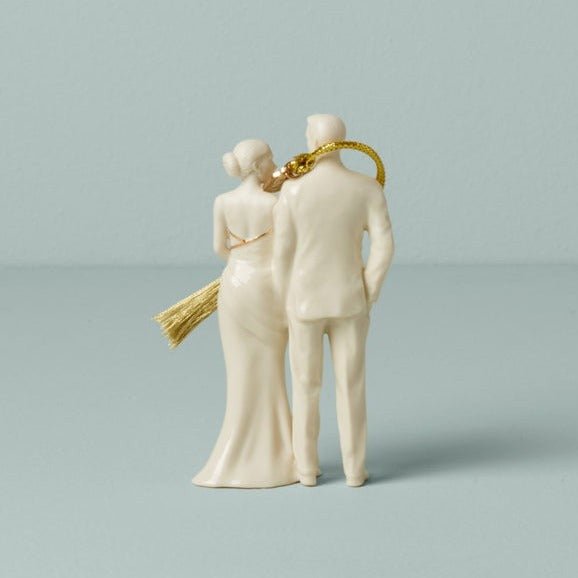 Lenox 2023 Bride and Groom Ornament