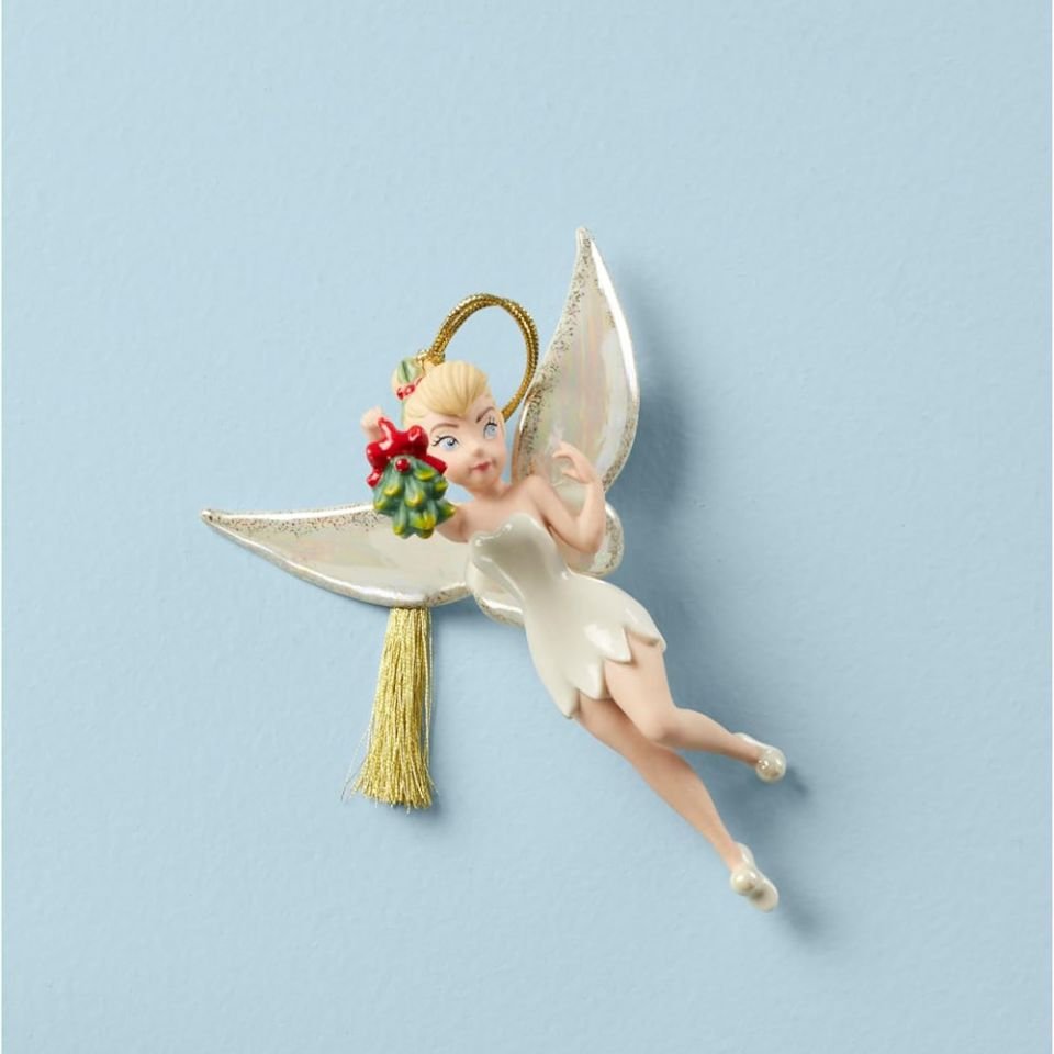 Lenox 2023 Disney Tinker Bell Mistletoe Ornament