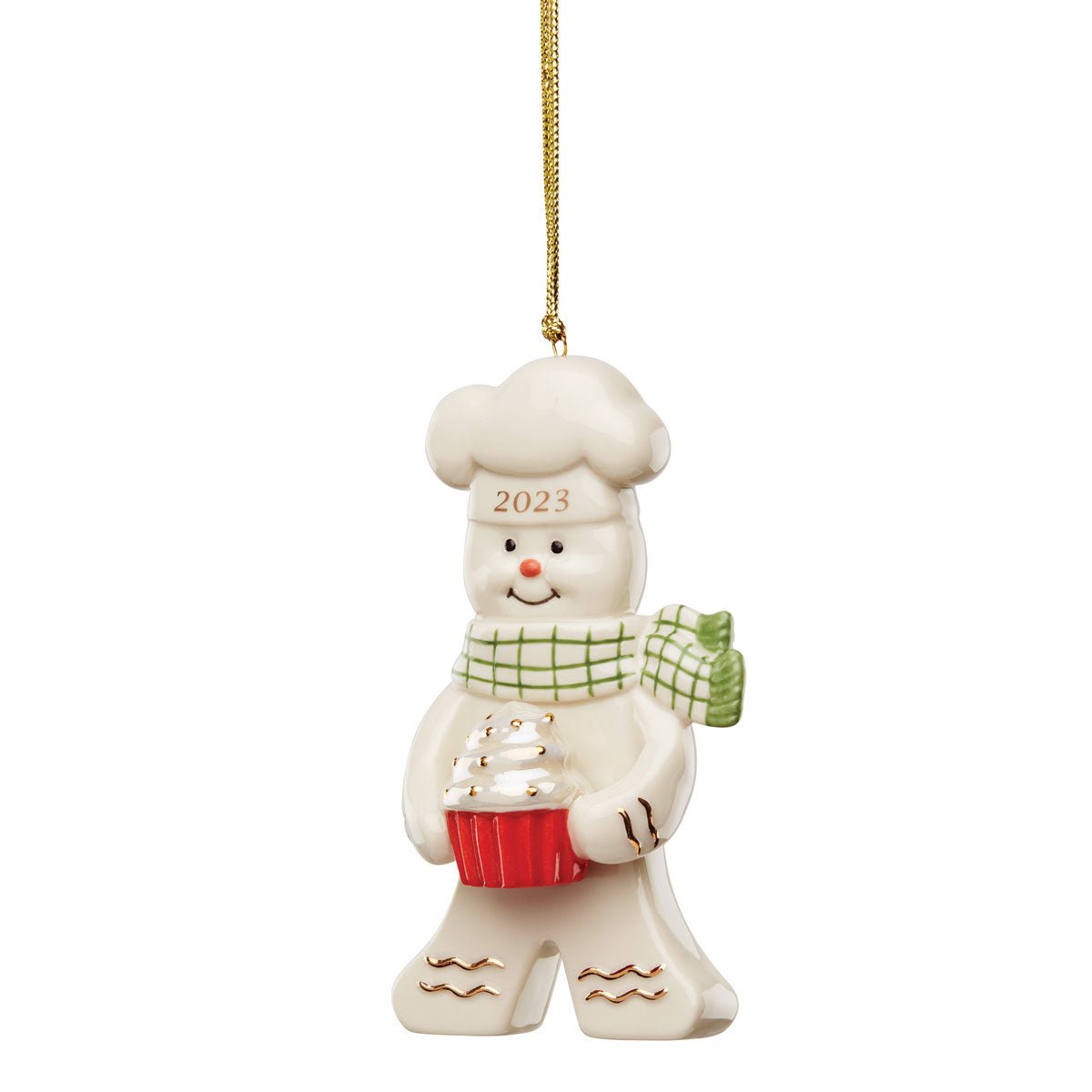 Lenox 2023 Gingerbread Man Ornament