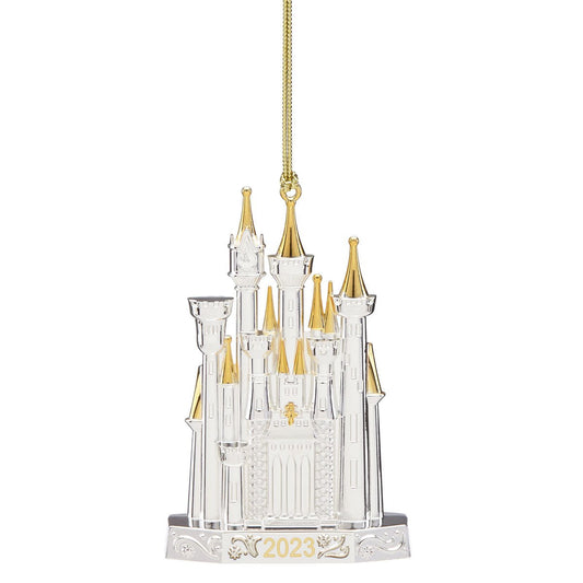 Lenox 2023 Metal Disney Castle Ornament