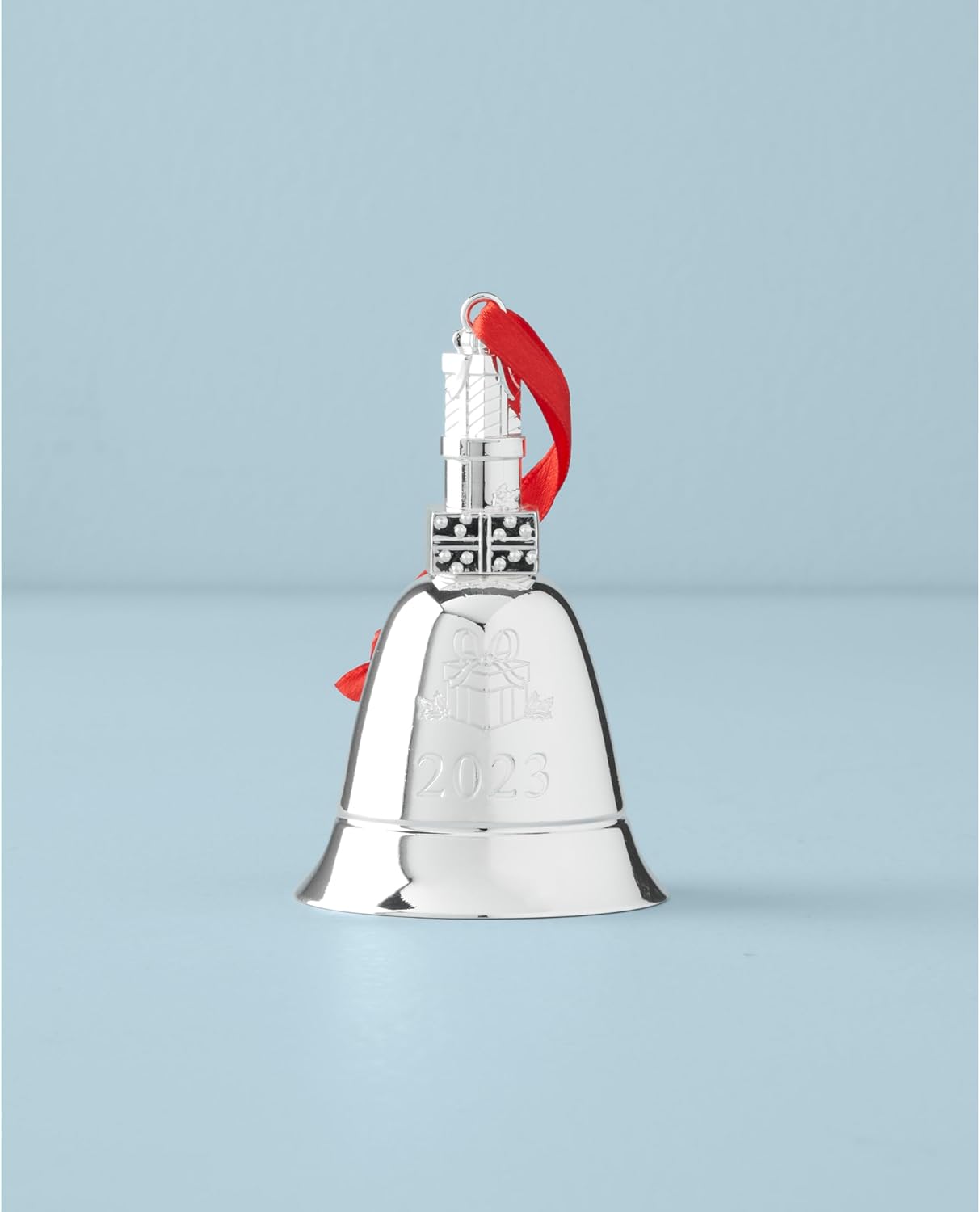 Lenox 2023 Musical Bell Silent Night Metal Ornament