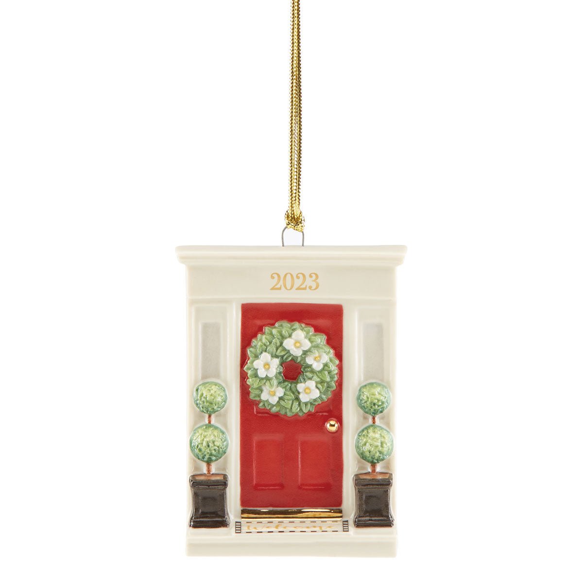 Lenox 2023 Our New Home Front Door Ornament
