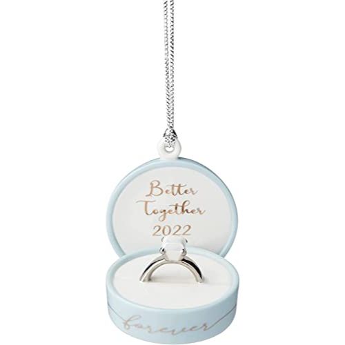 Lenox 2023 Together Forever Ring Box Ornament